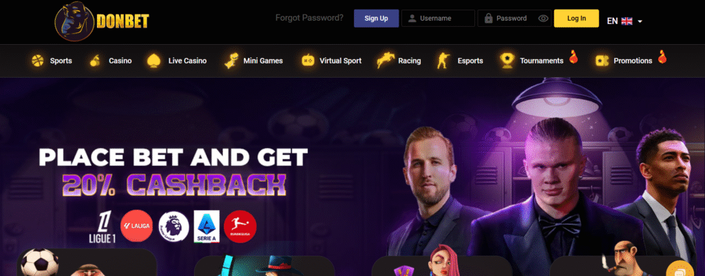 Donbet Casino Banner