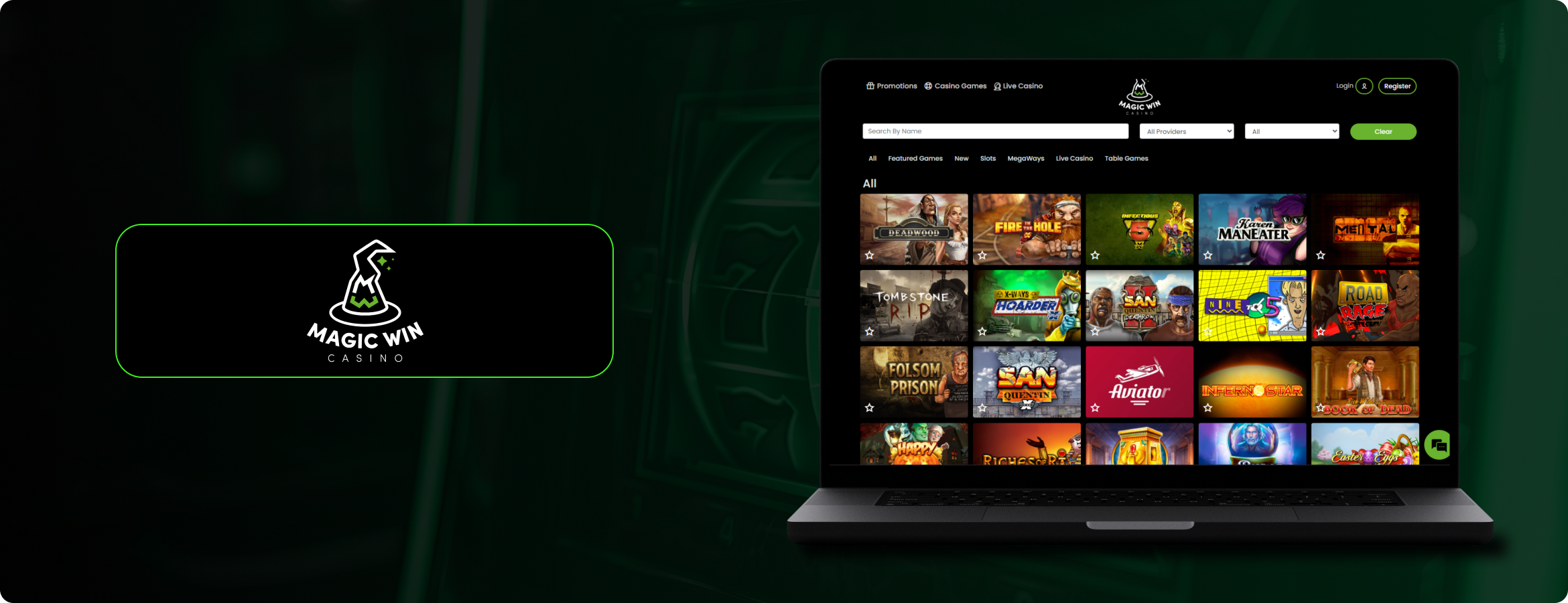 Magic Win Casino Review Banner